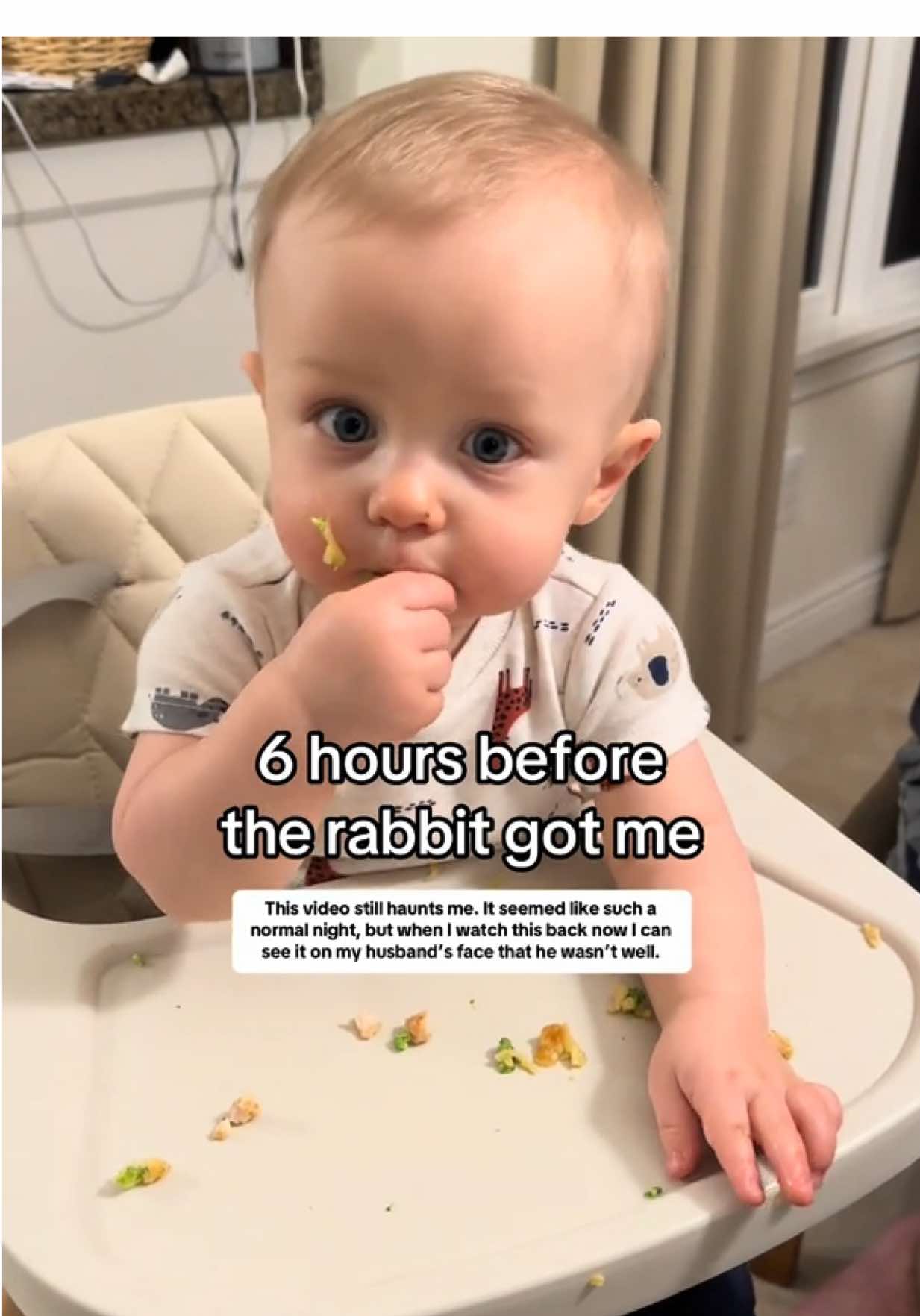 If I had only known I would have never let him go to sleep that night. #rabbit #therabbitgotme #griefjourney #husband #widow  