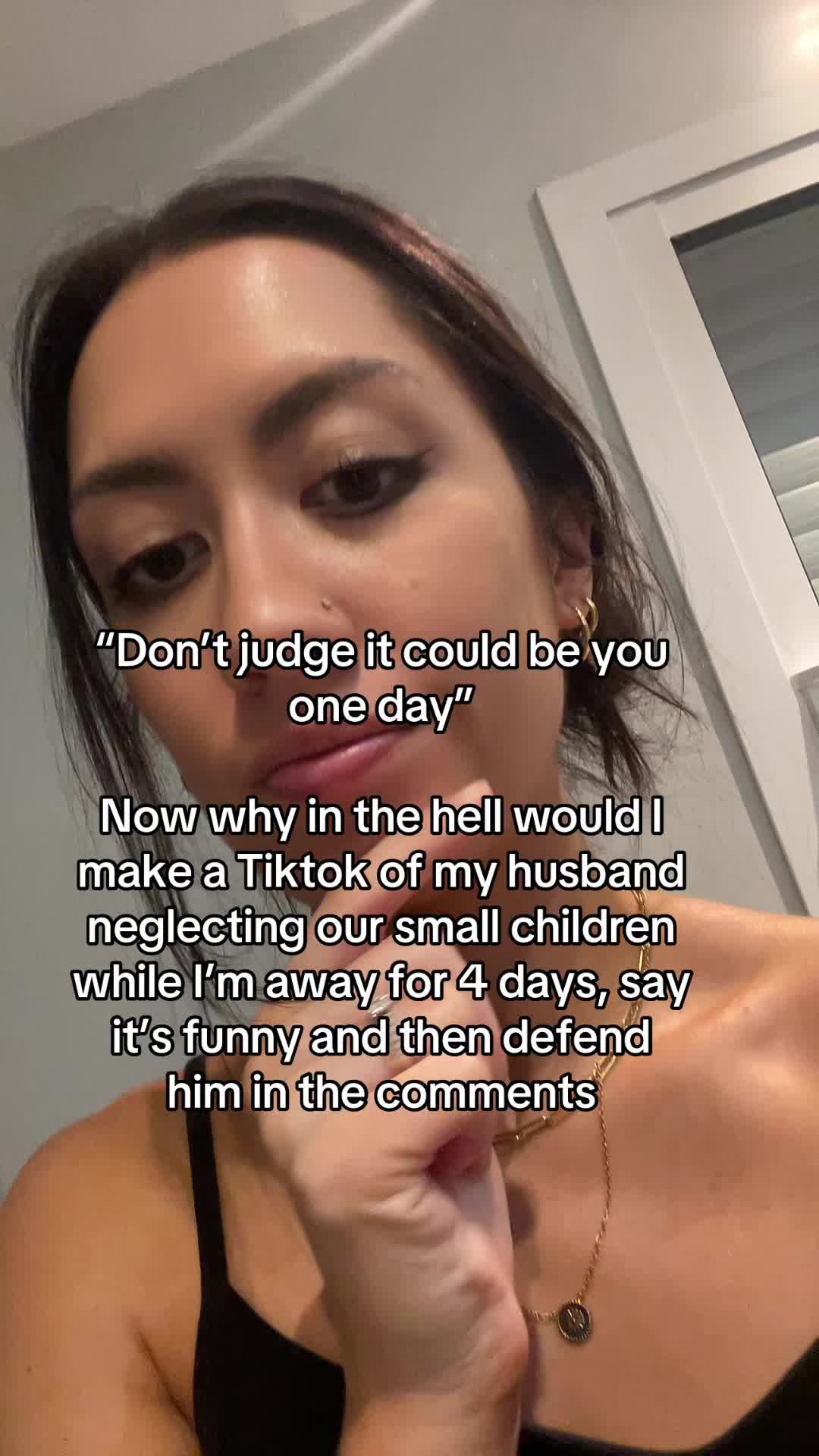 Why do women upload their incompetant husbands just to turn around and defend them #thebarisonthefloor #men #marriage #children  