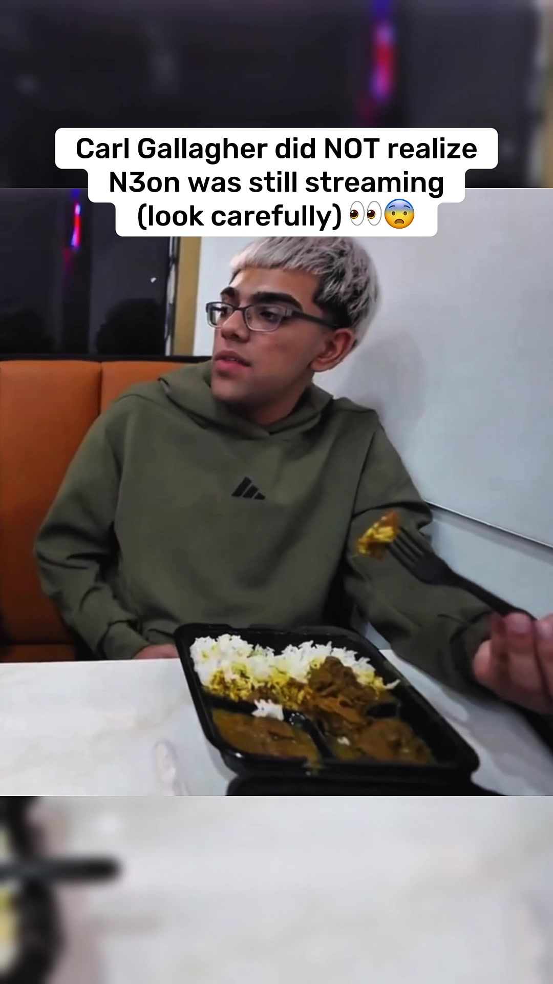 Carl Gallagher did NOT realize N3on was still streaming 😨 #n3on #carlgallagher #twitchstreamer 