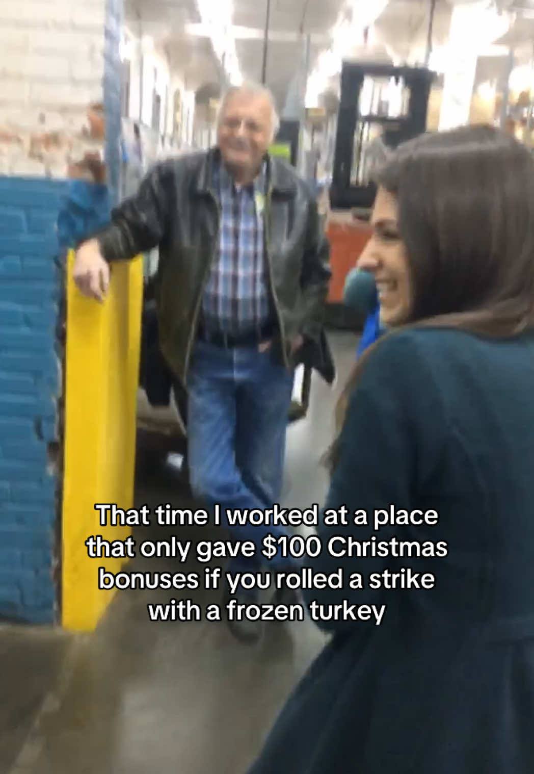 What a fever dream of a job #fyp #turkey #bowling 