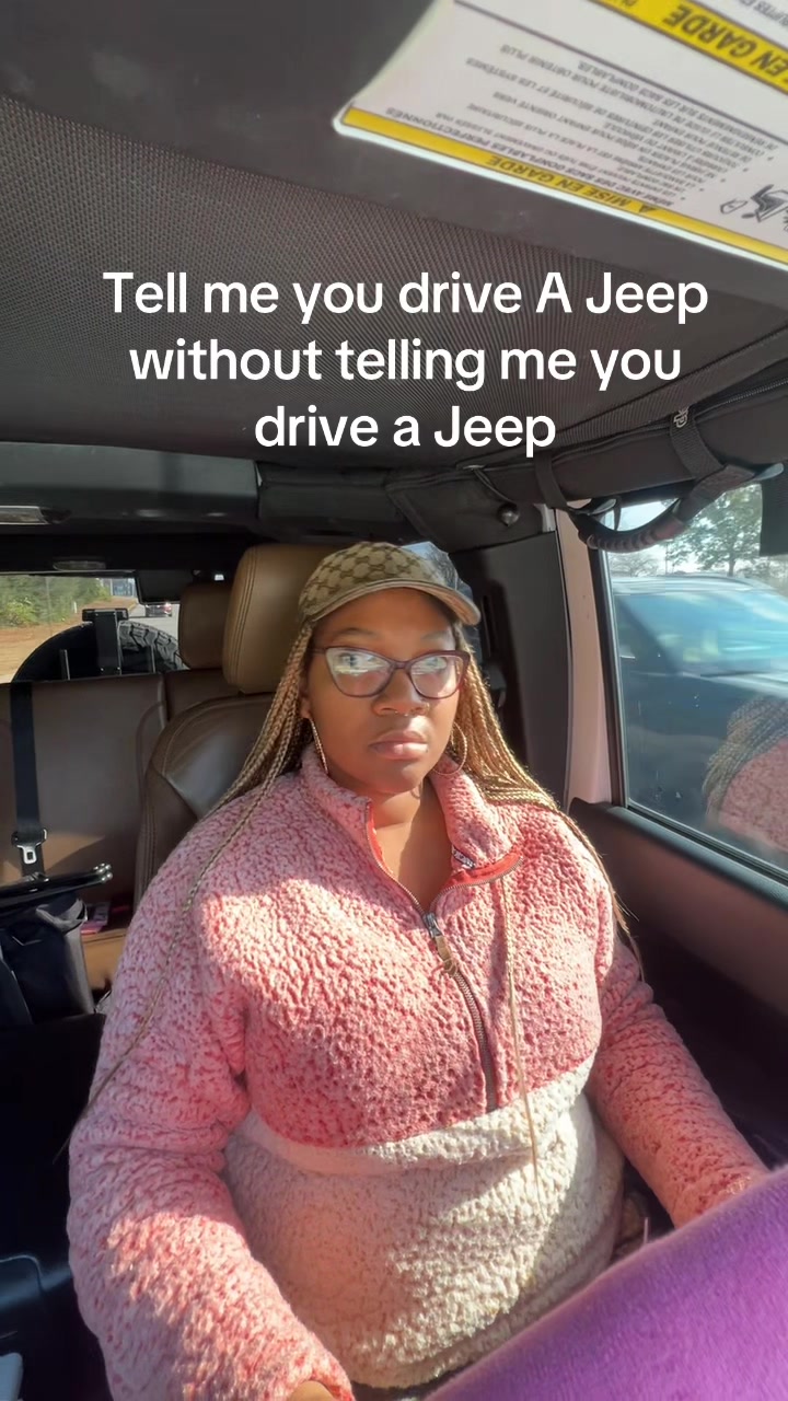 Tell me you drive a Jeep without telling me you drive a Jeep.  #blackgirlswhodrivejeeps #deathwobble #rocketcitywranglers #jeepwrangler #fyp