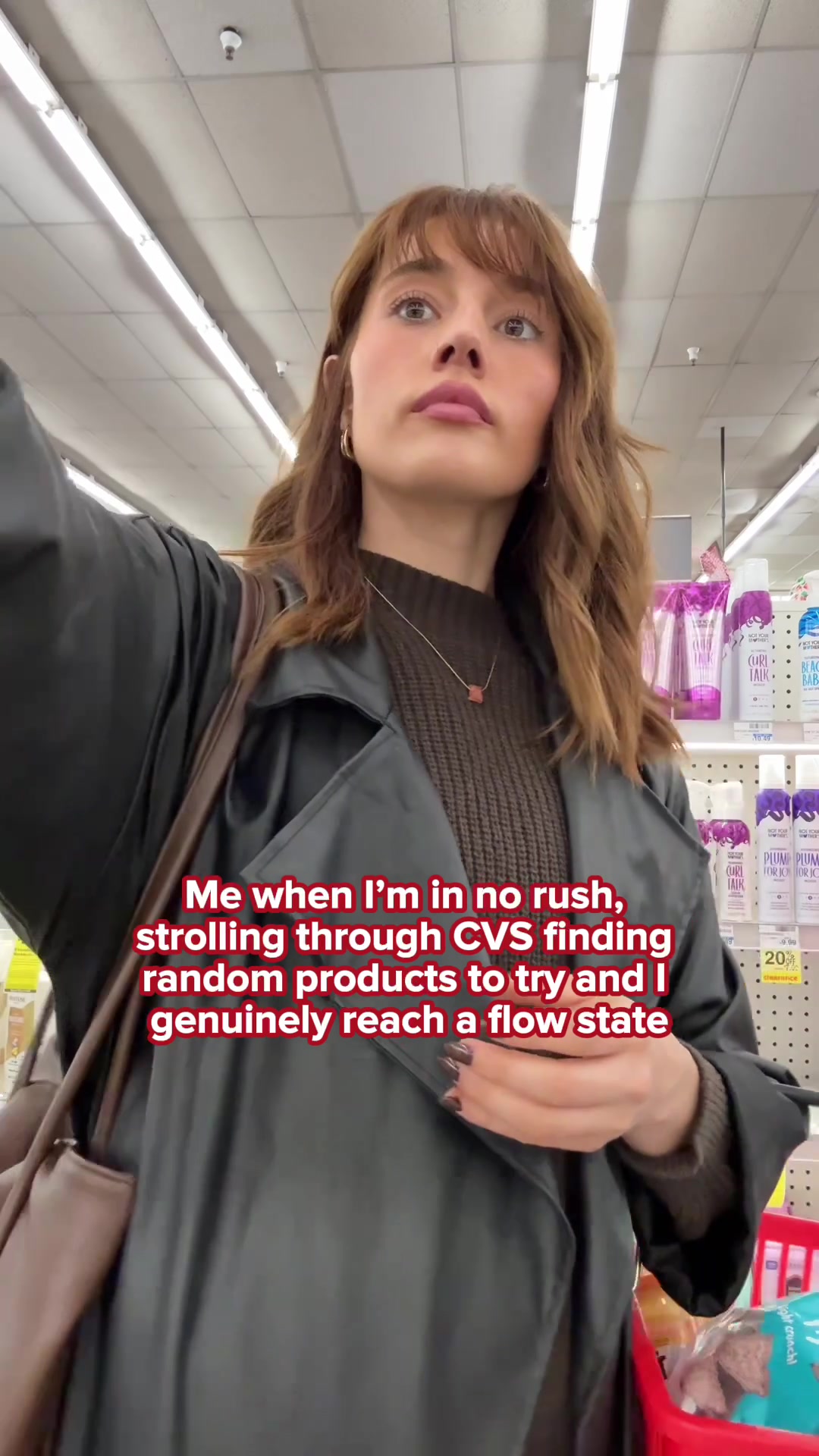 Going with the flow and feeling like I have all the time in the world. ✌️ #CVS #drugstore #CVSPharmacy #flowstate