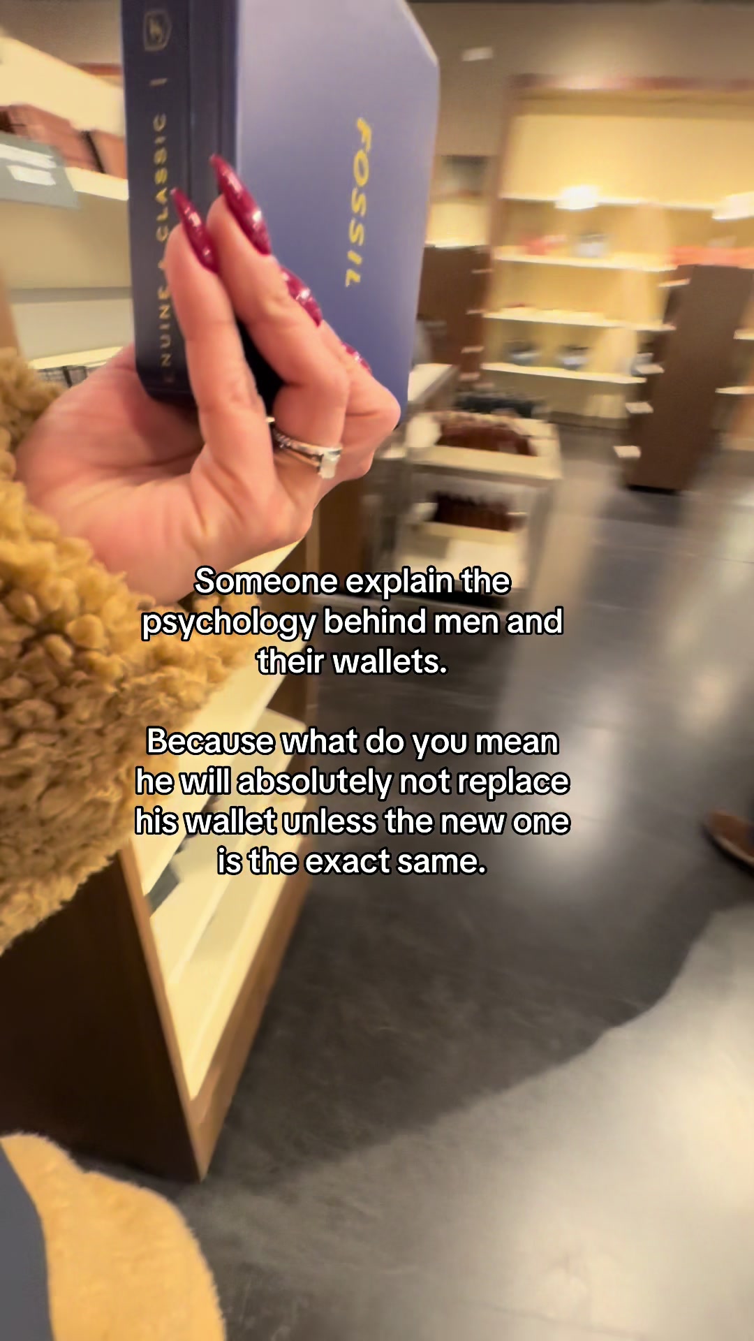 God forbid Fossil ever stops making these exact ones. 🥴 . . . . . #christmas #christmashopping #husband 