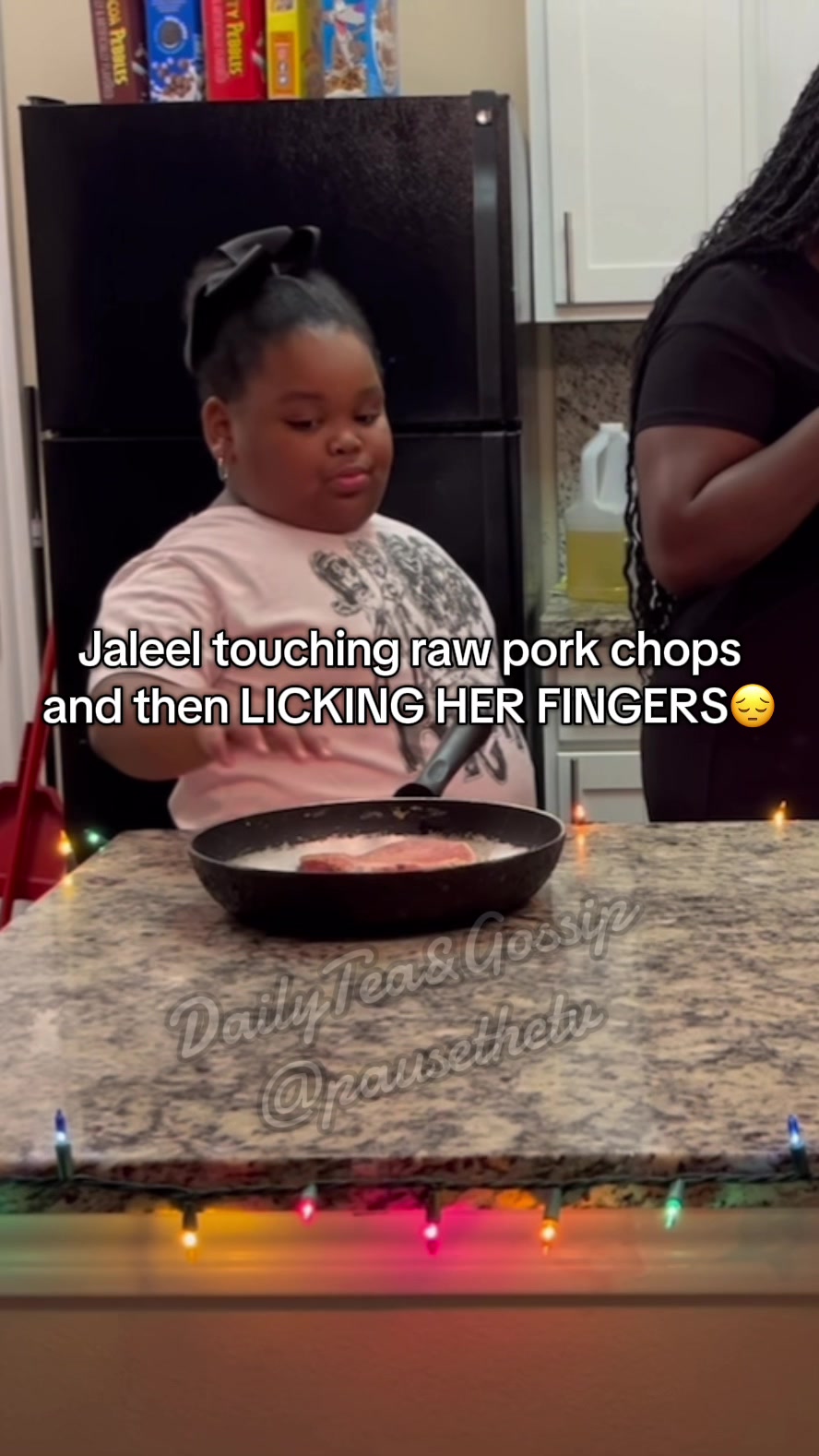 Someone get her ahh out the kitchen  #nfllee #nfl💔lee #gross #foryoupage #tiktokdrama 