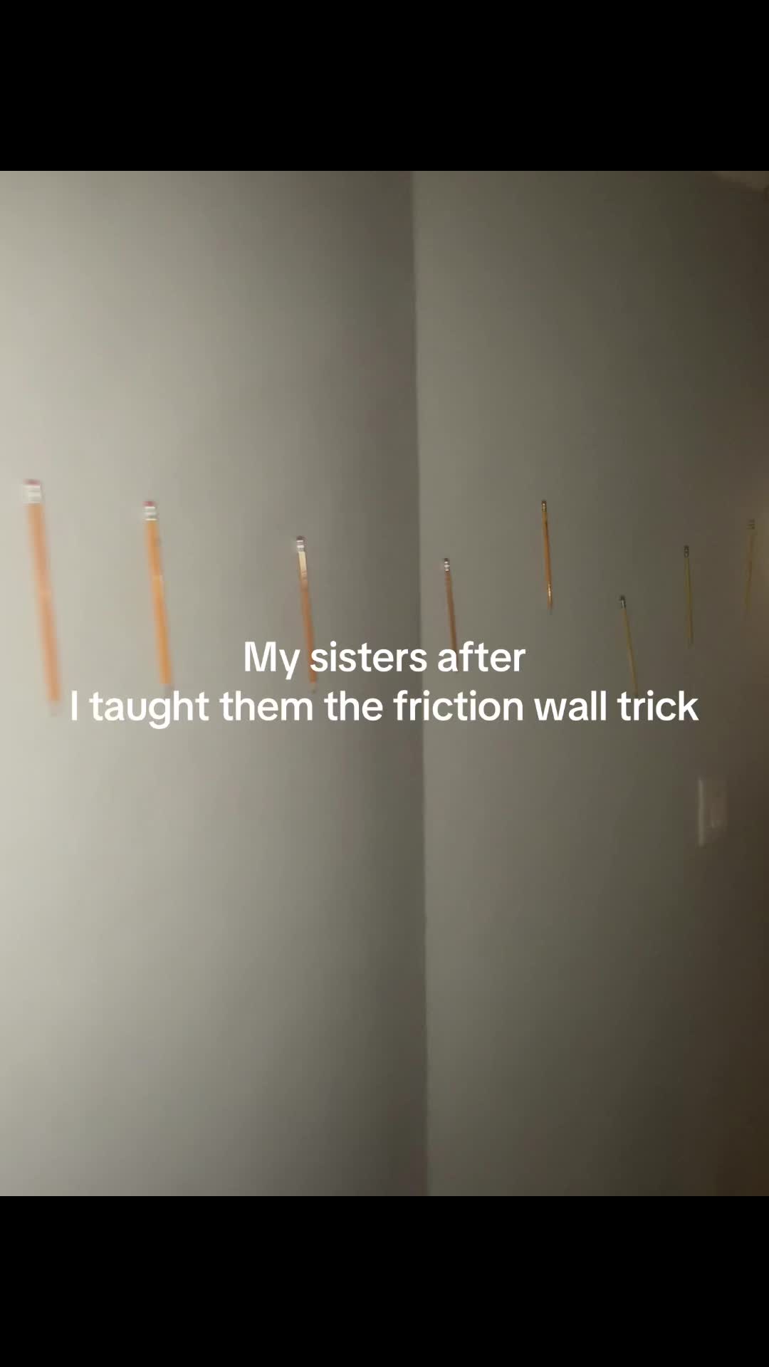 Do it at your own risk, I now have to paint the walls😭 ##tutorials##wallfriction##pen##tut