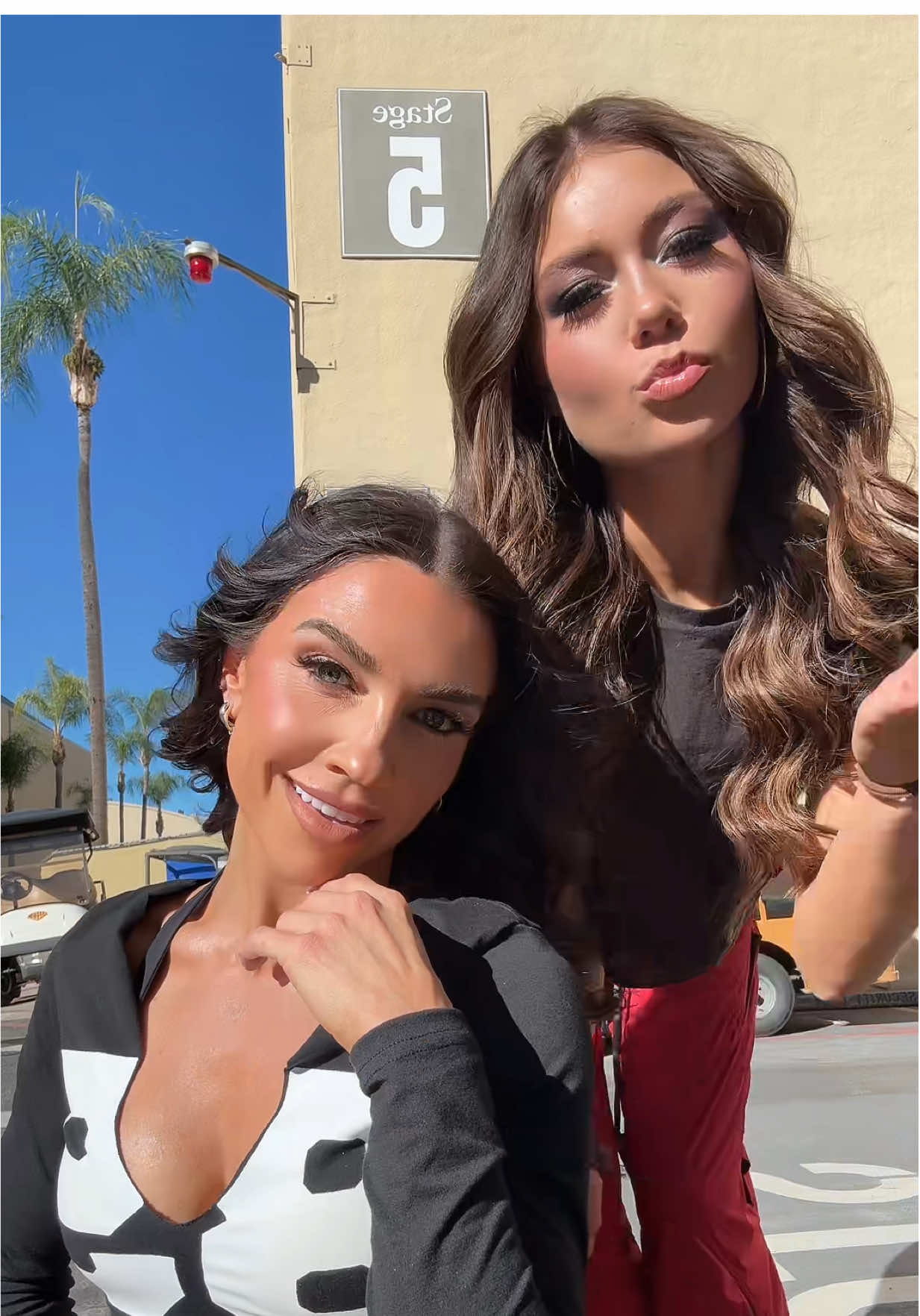 At Warners Bros today 🥰 @hailey  #fyp #viral #trending #dwts 