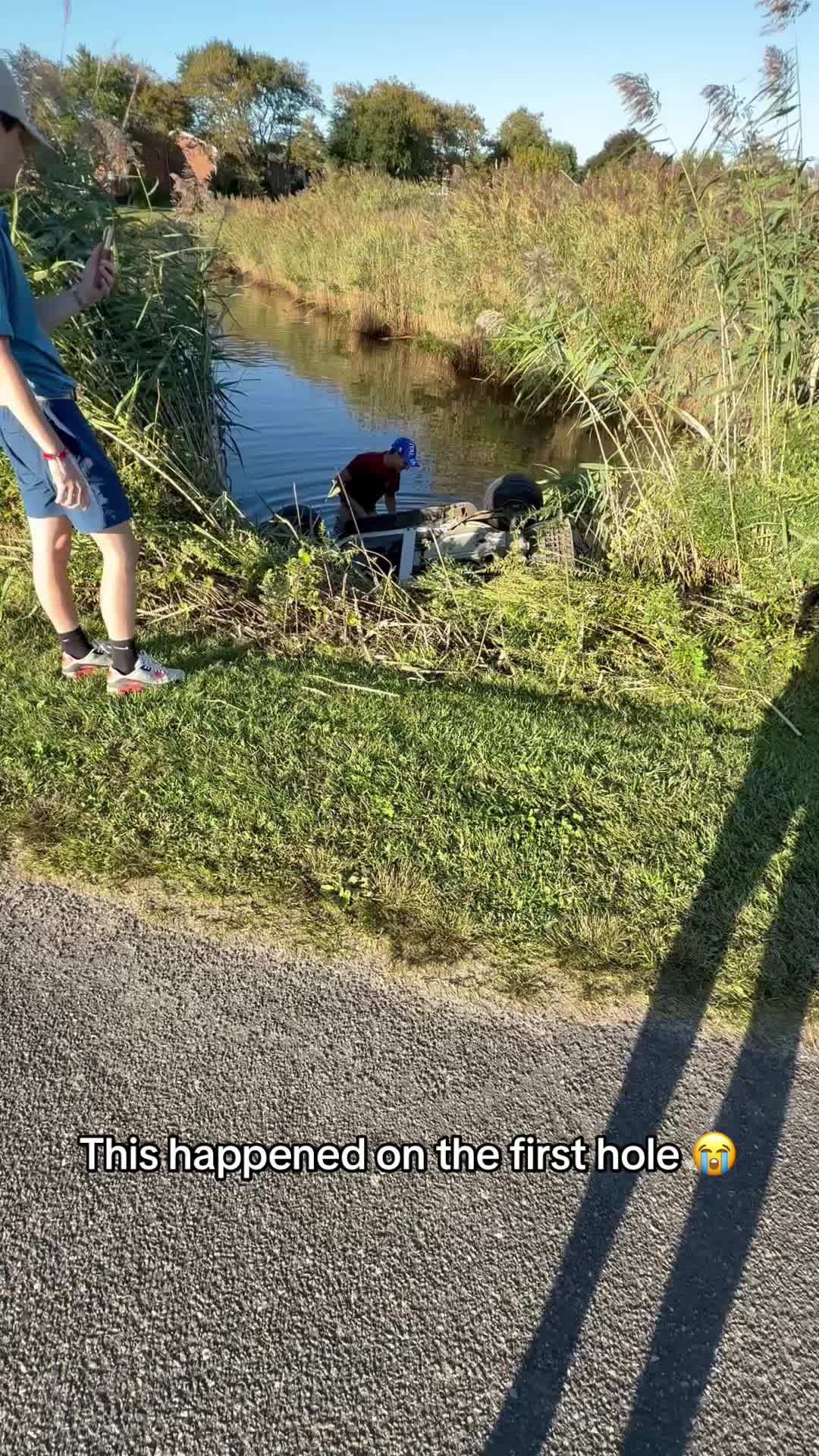 It didn’t turn 😭 @foreplay (🎥:@D Golf) 