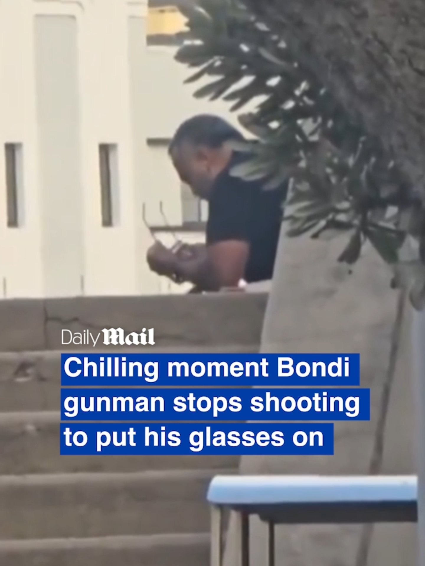 The gunman, father of his alleged accomplice Naveed Akram, 24, then picked up a bag and moved away from the exposed footbridge, using the low wall for cover. It was a chilling moment of reprieve in the bloody onslaught that left more than 40 people injured and drew immediate comparisons to the 1996 Port Arthur massacre. Sajid was shot dead by police at the scene, while his son, an out-of-work bricklayer, was rushed to hospital under police guard in a critical condition. Most of the victims are yet to be formally identified; however, police believe their ages range between ten and 87. #bondi #crime #sydney #news #fyp