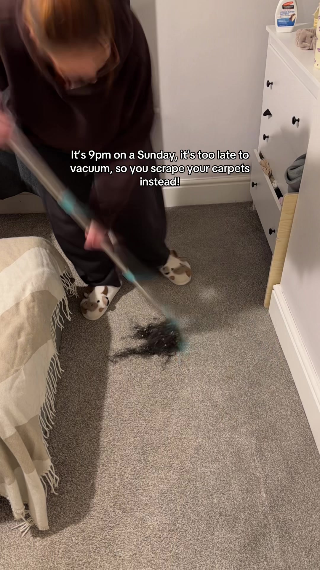 My fave time of the week 🥹  #carpetscraper #carpetcleaning #pethair #satisfyingclean #cleaningmotivation 