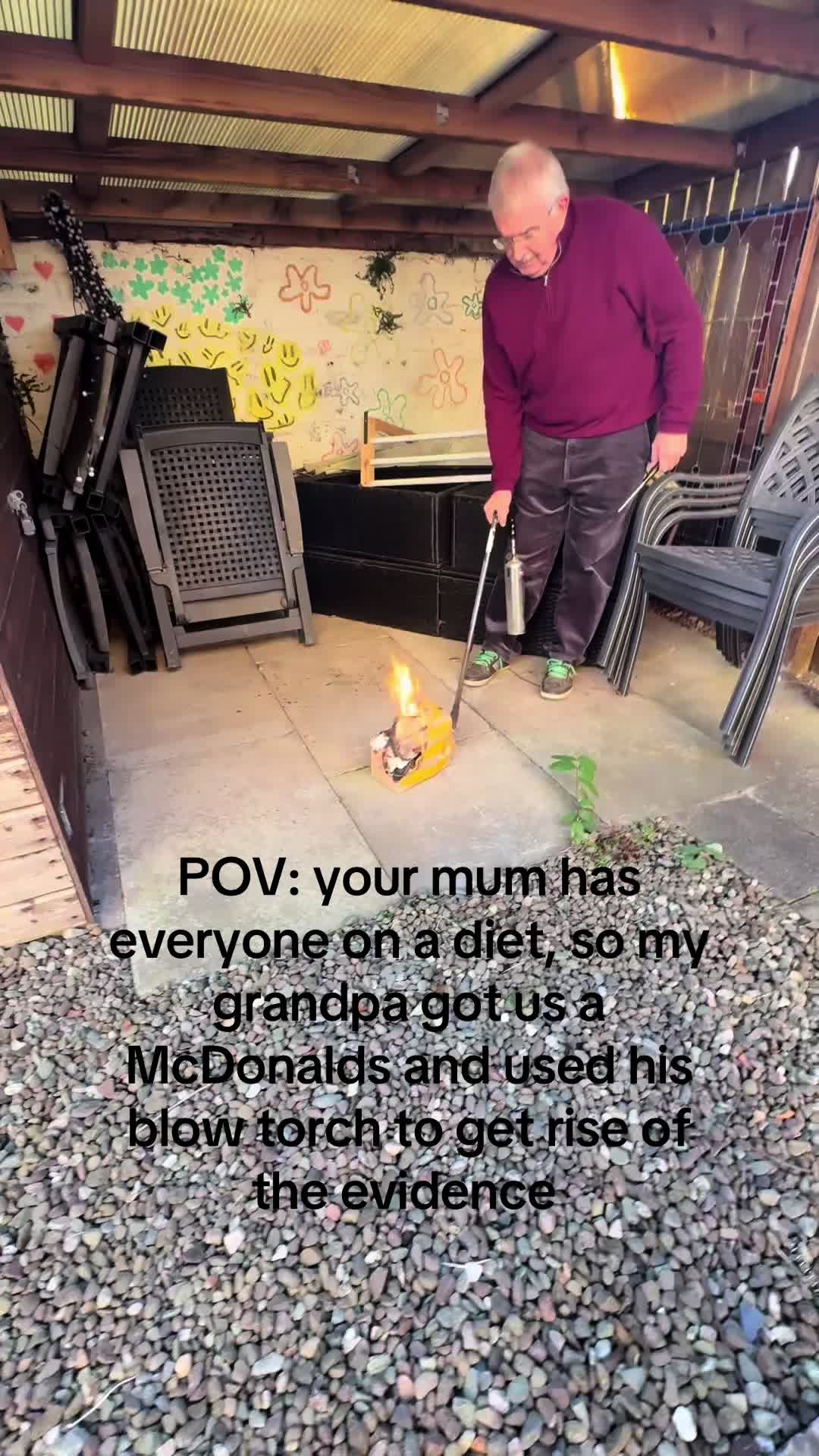 She will never know 😜 also spelt rid wrong 😑 