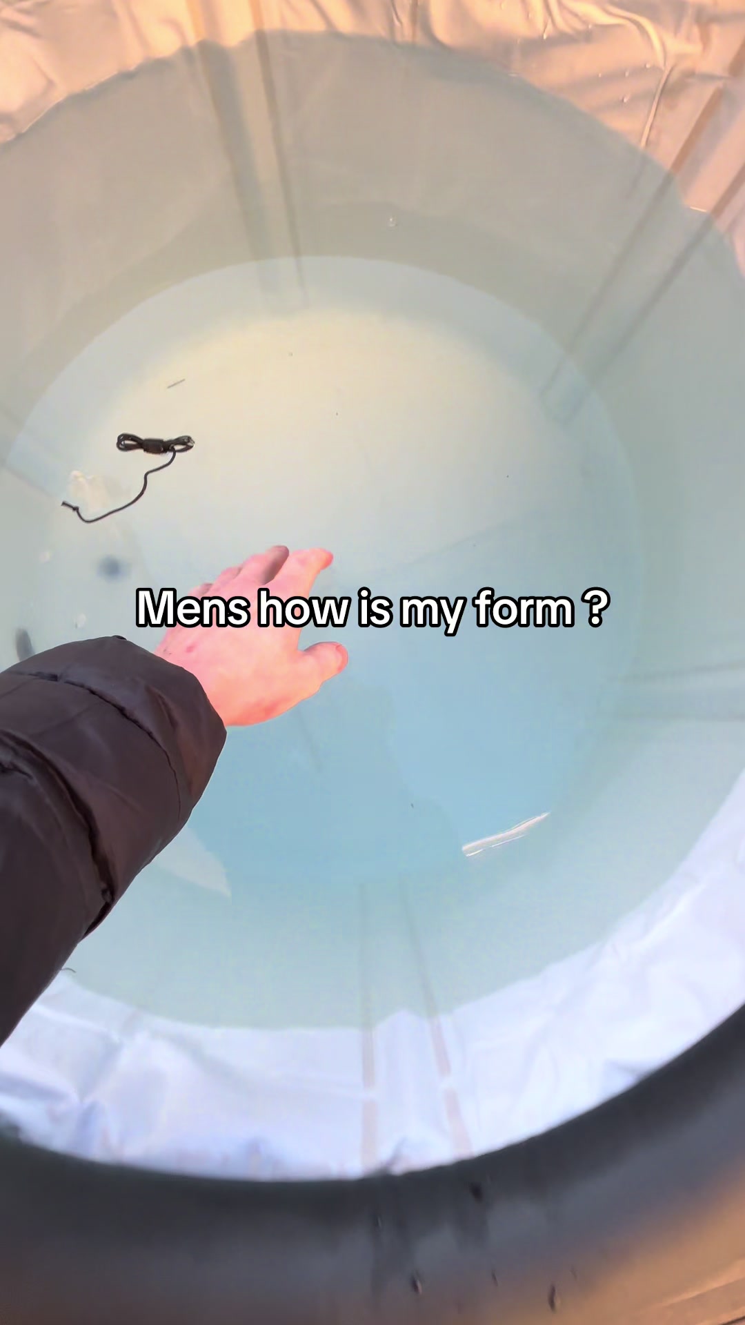 Just ice. #ice #icebath #men #rock 