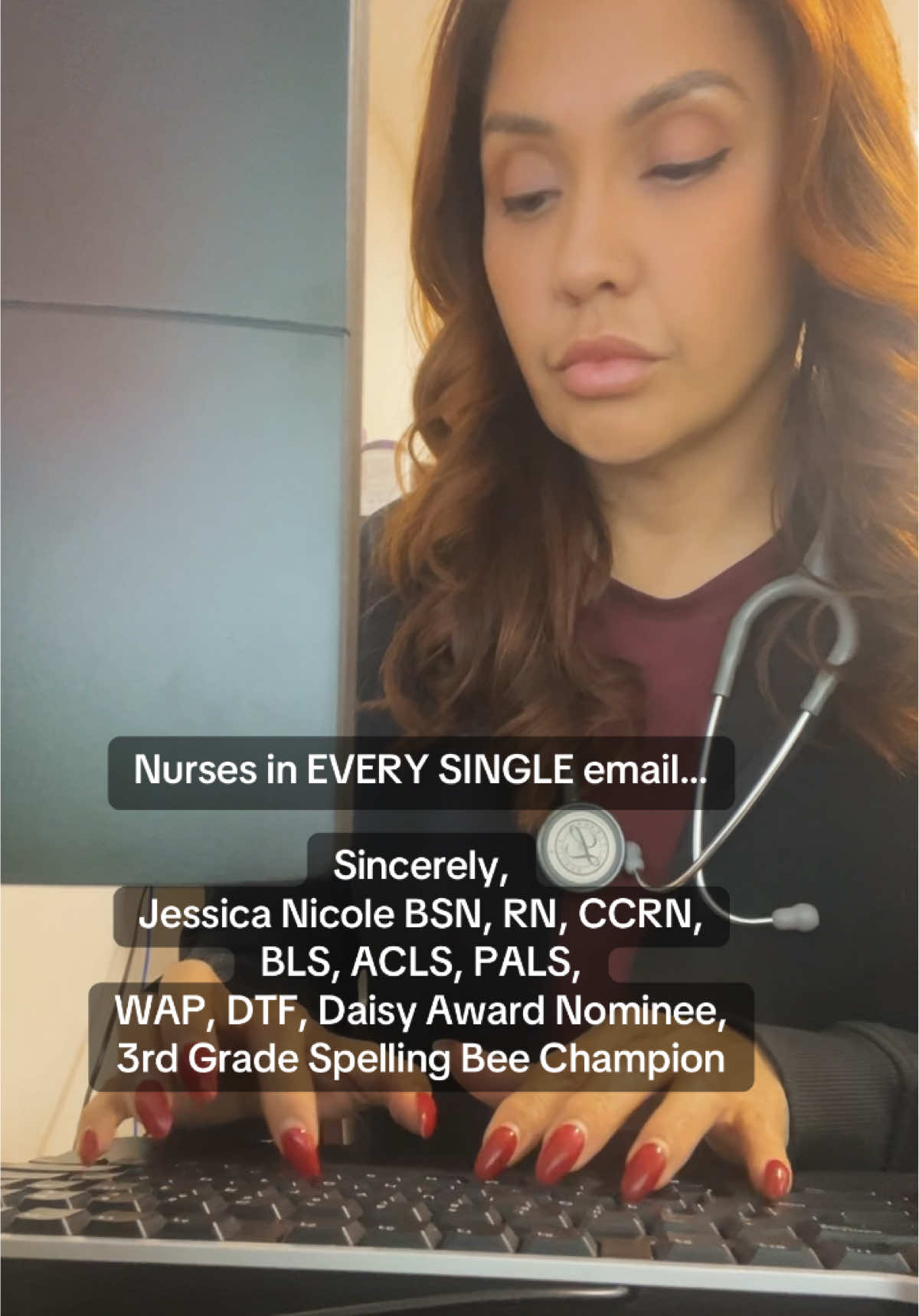 Not even Daisy Award Recipient 🌼 …just nominated…it’s the “Almost Daisy” #nurse #nurses #nursehumor #nursing #fyp 