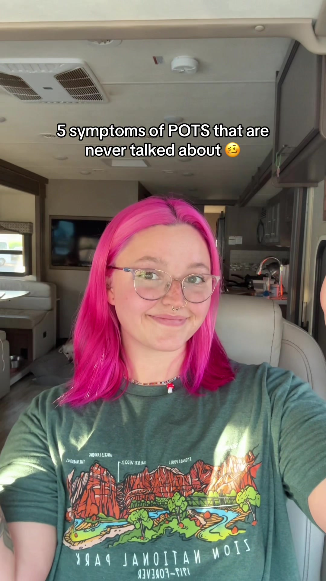 When I tell yall I used to be SO embarrassed about the last one I am not even joking 🥴✋ There are SO many different symptoms of POTS (aka postural orthostatic tachycardia syndrome) and honestly I don’t think these ones are talked about often enough! 🙂‍↔️ I will never forget the day that I woke up with such bad air hunger I rushed to the ER, was told nothing was wrong (naturally), and from there started on my journey to finally figuring out what all these symptoms actually were caused by (spoiler alert - POTS 😂🤭) What POTS symptoms do you have that aren’t talked about enough? Any from this video you relate to? Lmk in the comments below!! 🫶 #potsie #posturalorthostatictachycardiasyndrome #dysautonomia #potsawareness