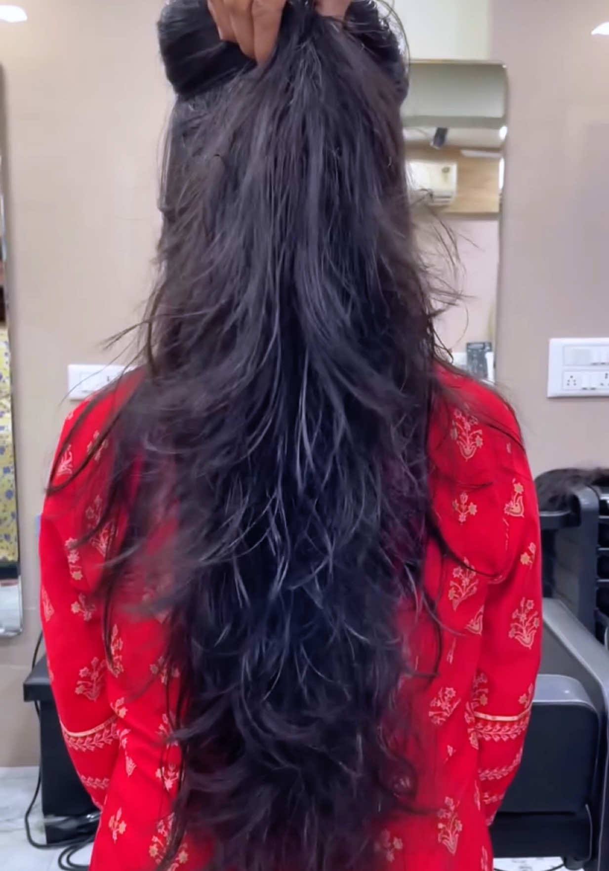 Cutting Hair in a Braid for Layers