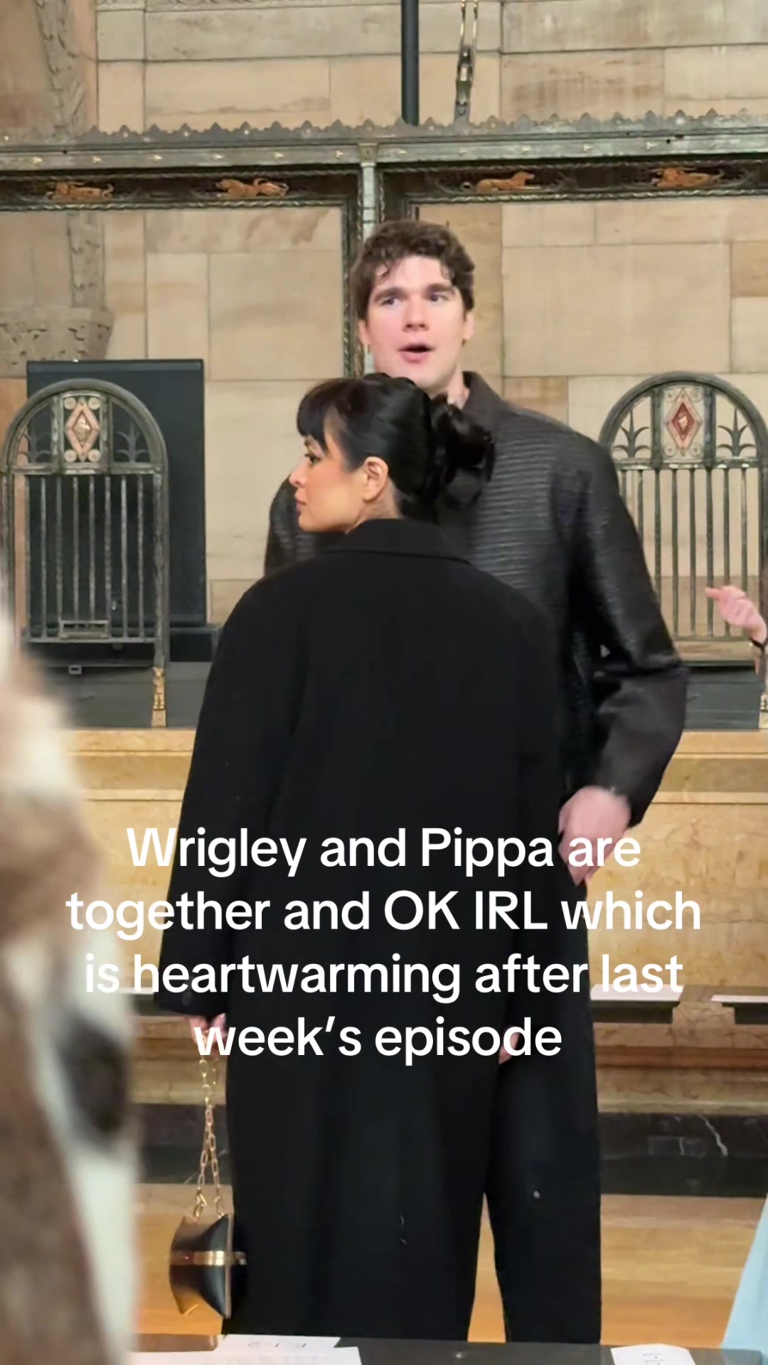 Phew 😮‍💨😮‍💨😮‍💨 #tellmelies #wrigleyandpippa #wrigleytellmelies #nyfw #fashionweek 