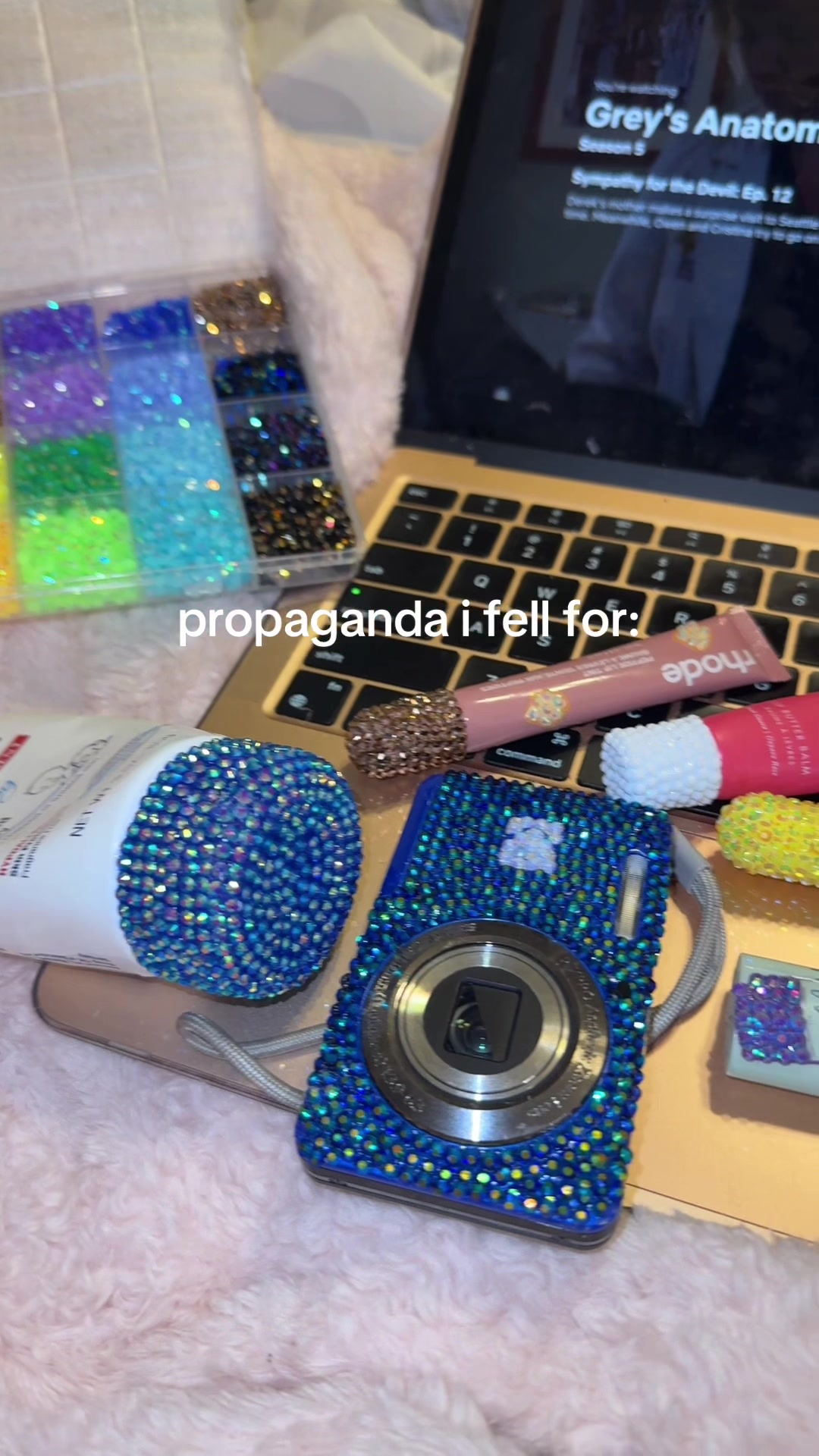 my new favorite hobby #bedazzled #hobby #tiktokshop #fun #fyp 