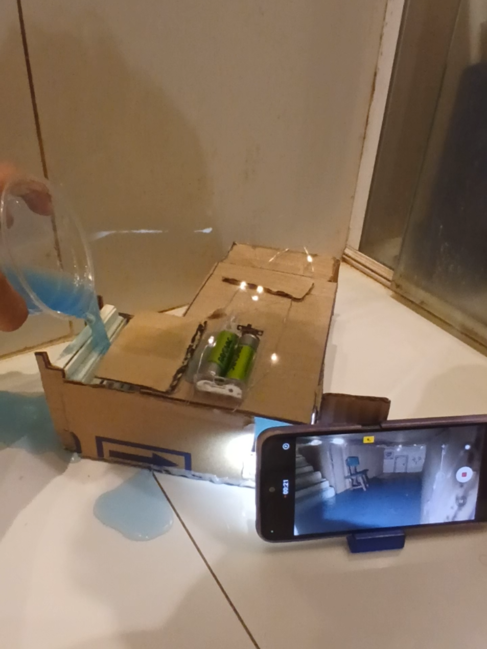 cardboard titanic making of  hallway rooms scene - 1 #cardboard #rmstitanic #makingof #hallway #scene