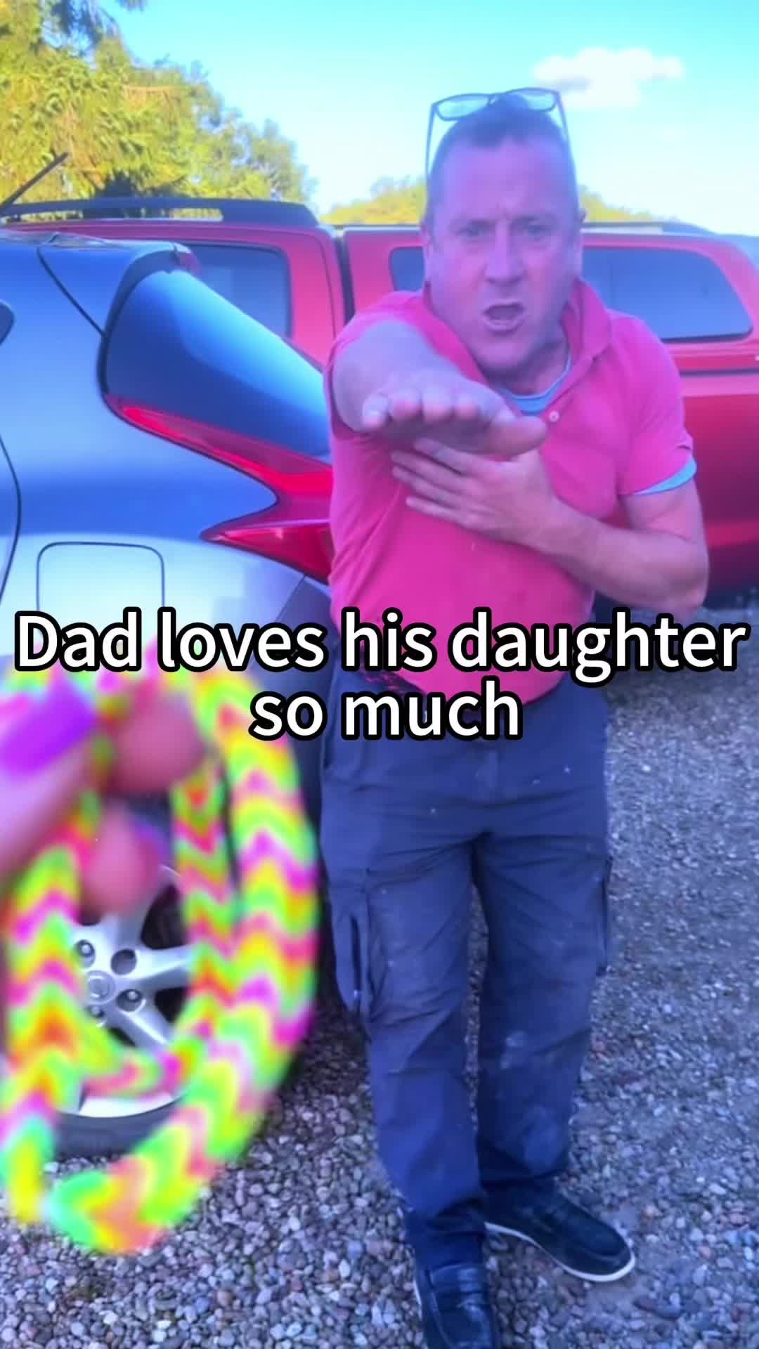 Dad loves his daughter so much #fyp #funny #fory #funnyvideos #tiktok 