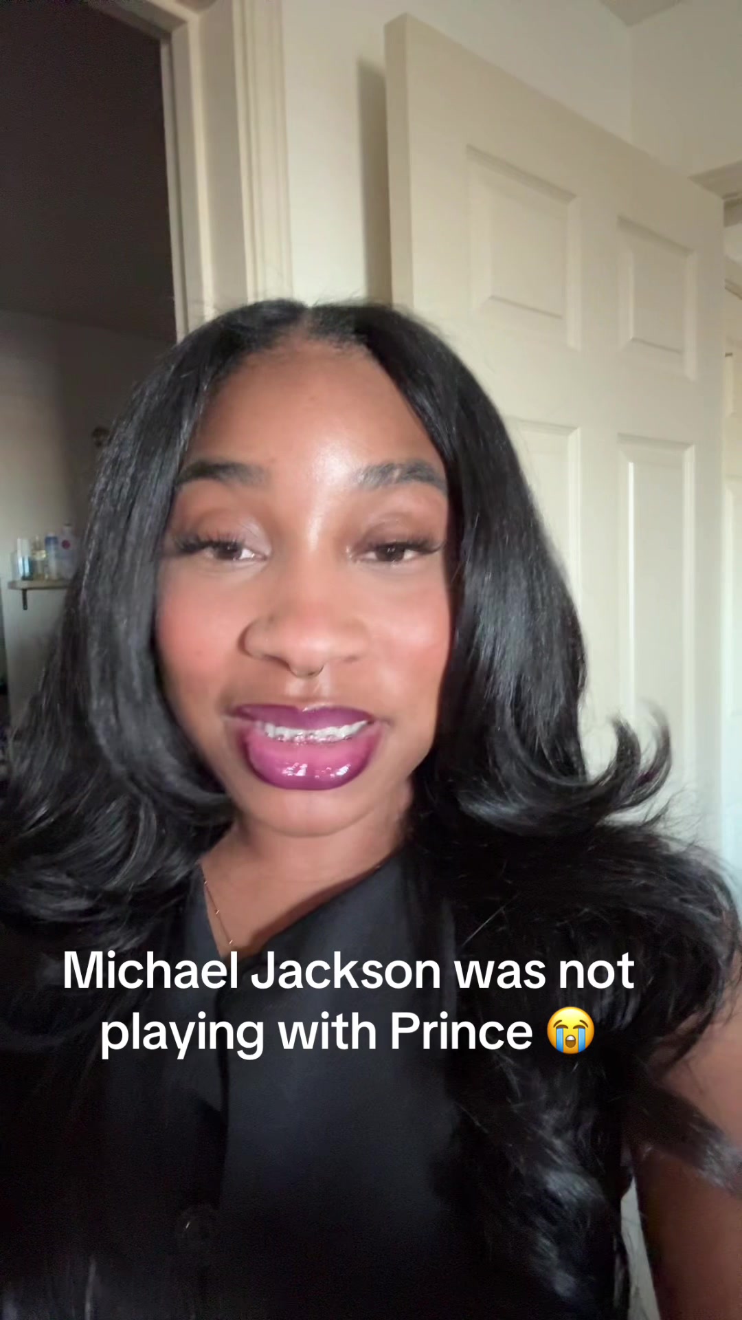 I’ve never had beef that real lmao #michaeljackson #prince #icanthelpit 