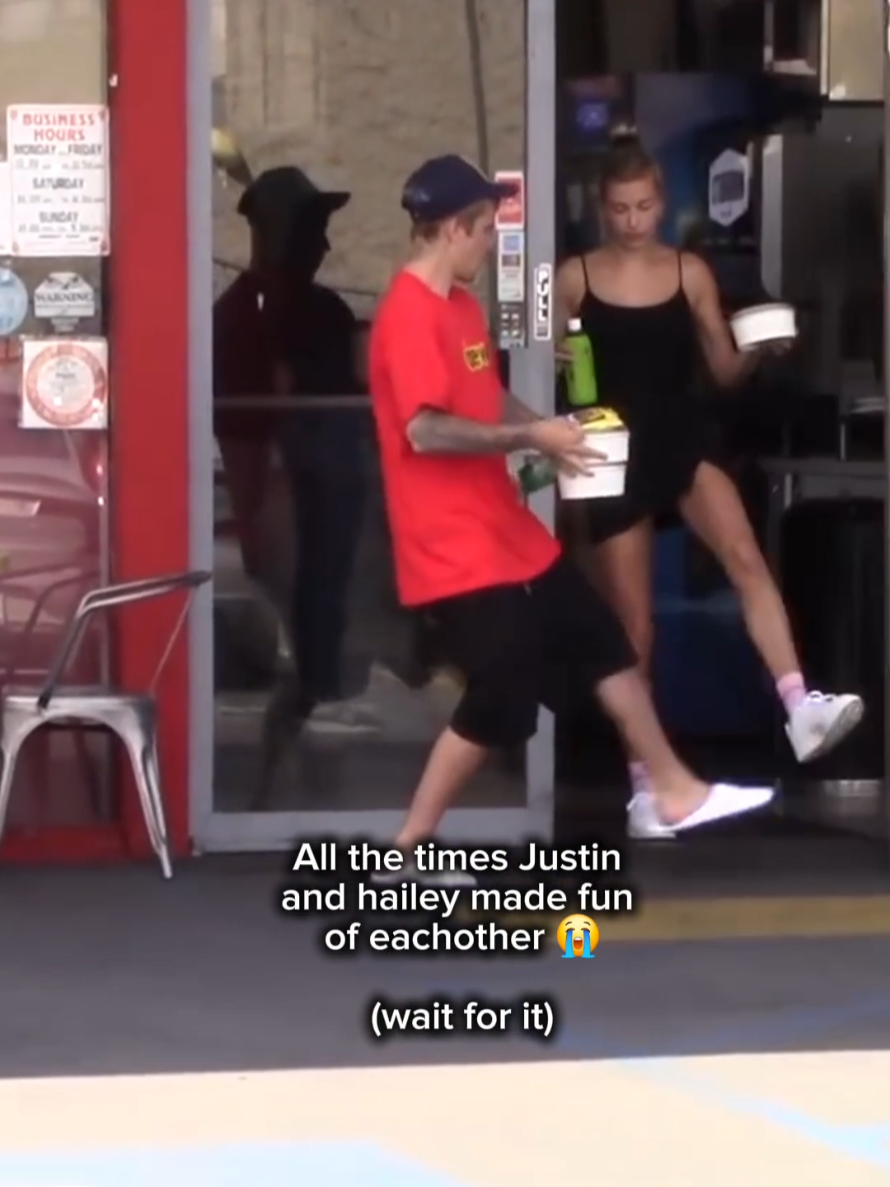 They are so funny and cute😭 #haileybieber #justinbieber #arianagrande  #rihanna #fyp 