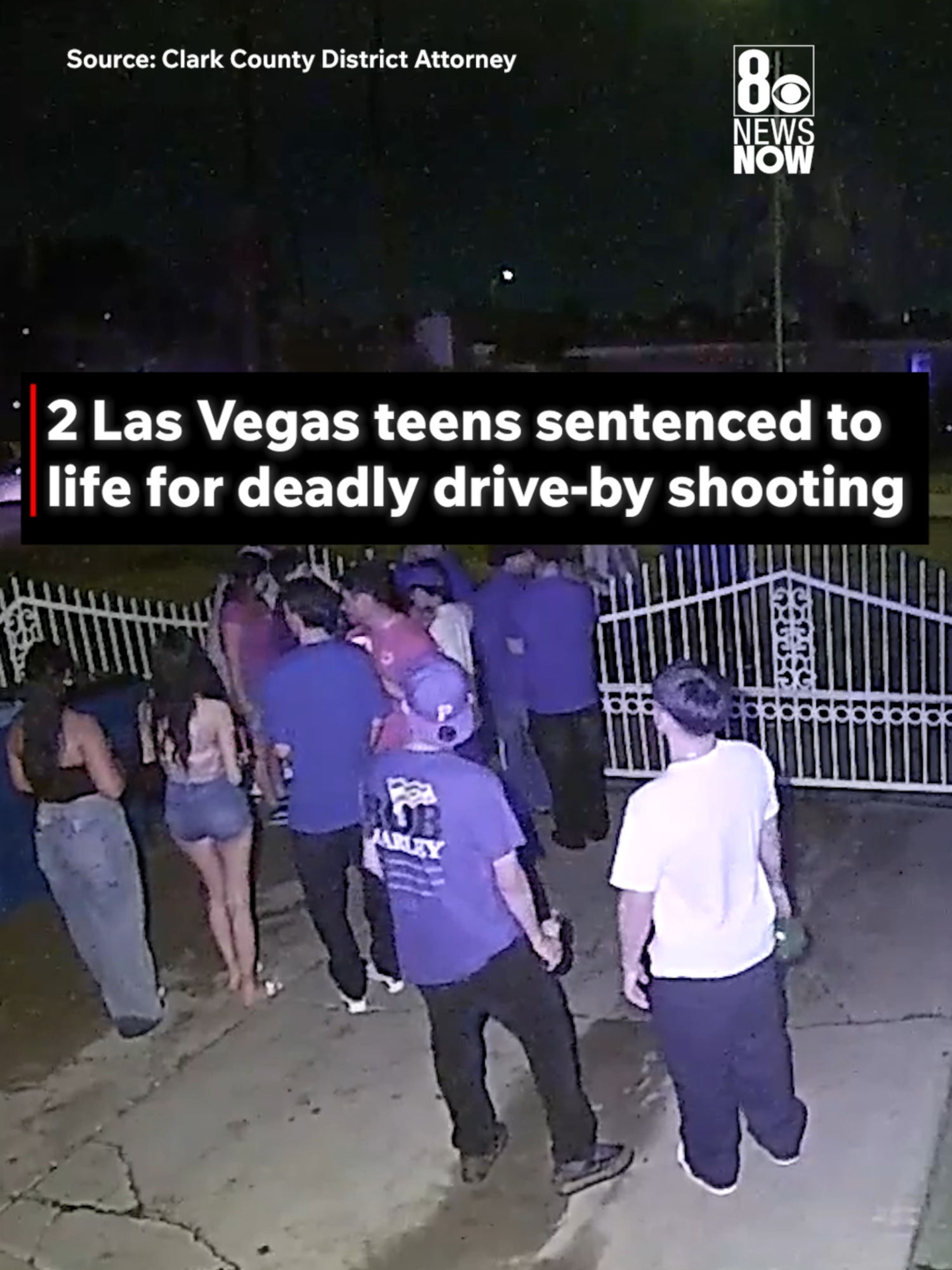 A Ring camera captured a deadly drive-by shooting in Las Vegas. Click the article link to read what happened to the suspects in court. #news #vegas
