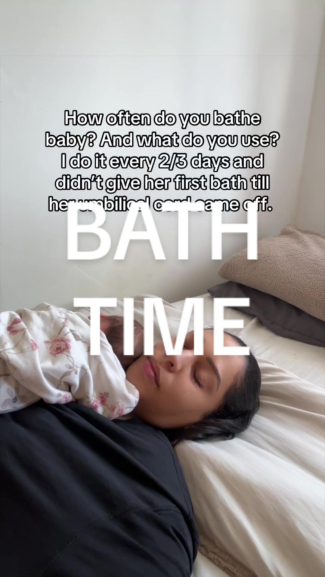 And a sensitive fragrance free soap ☺️ #momtok #newbornlife #newbornbaby #postpartum #postpartum 