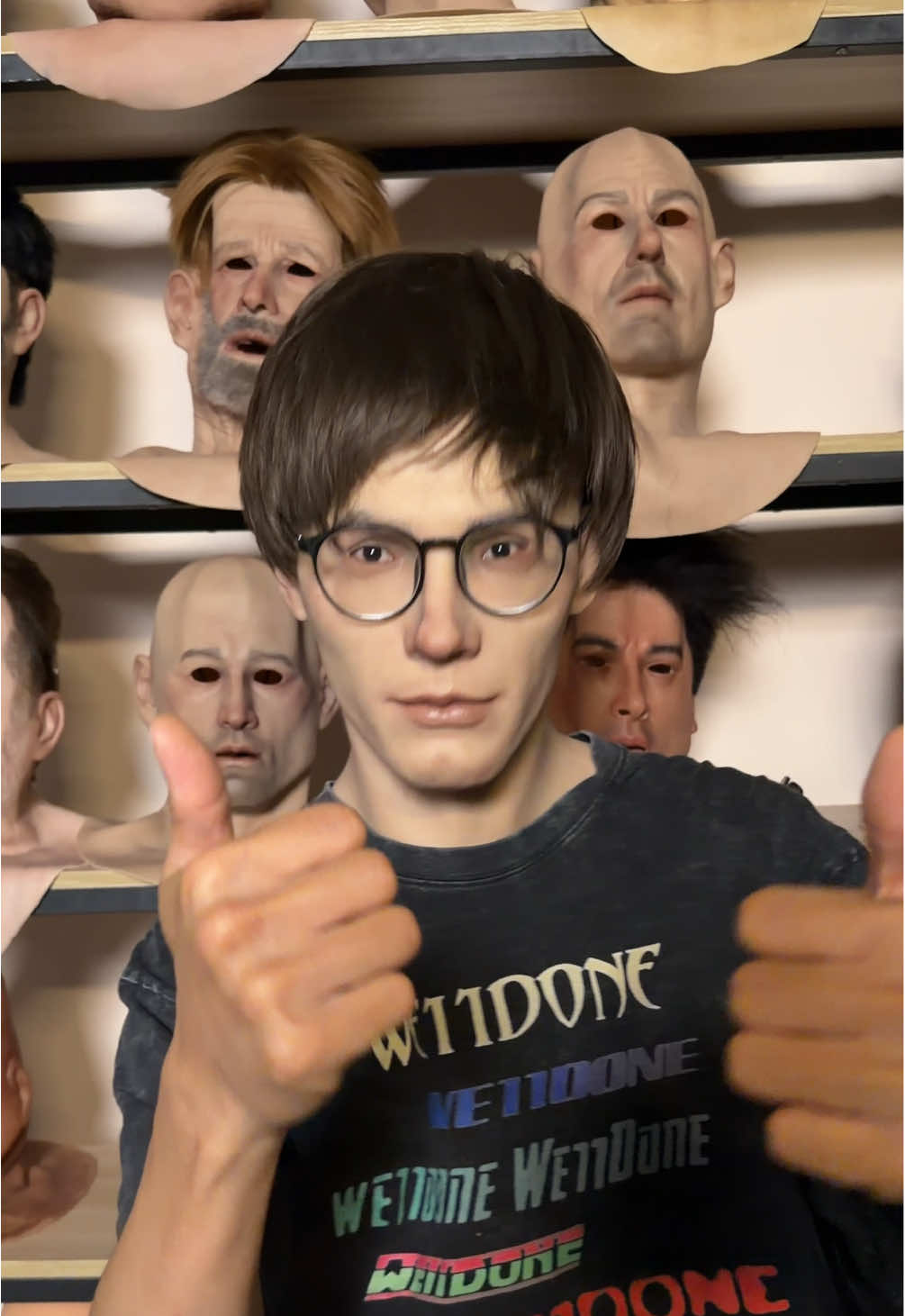 siliconemask #siliconemask #mask #halloweenmask #realistic #cosplay 