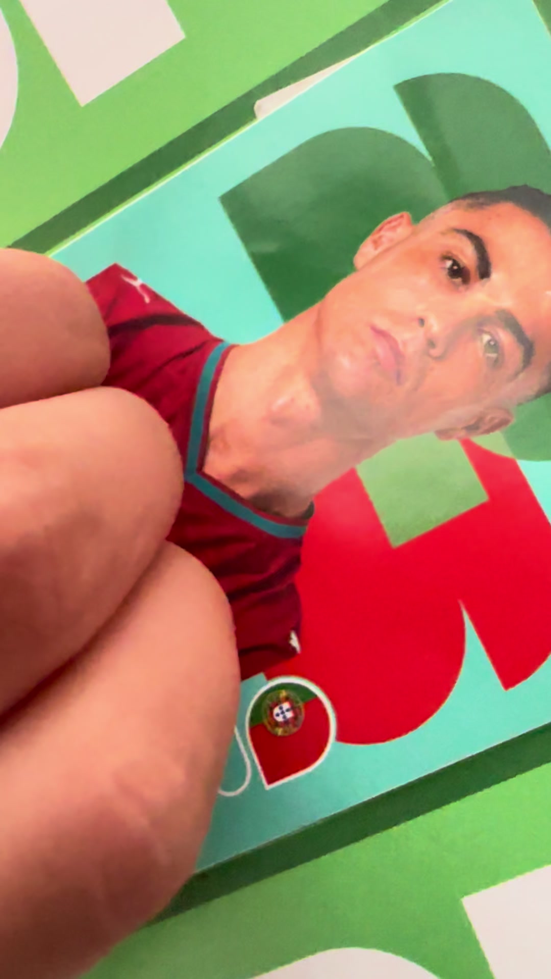 Suficiente, para que más 🐐⚽️ #album #cristianoronaldo #futbol #portugal #mundial 