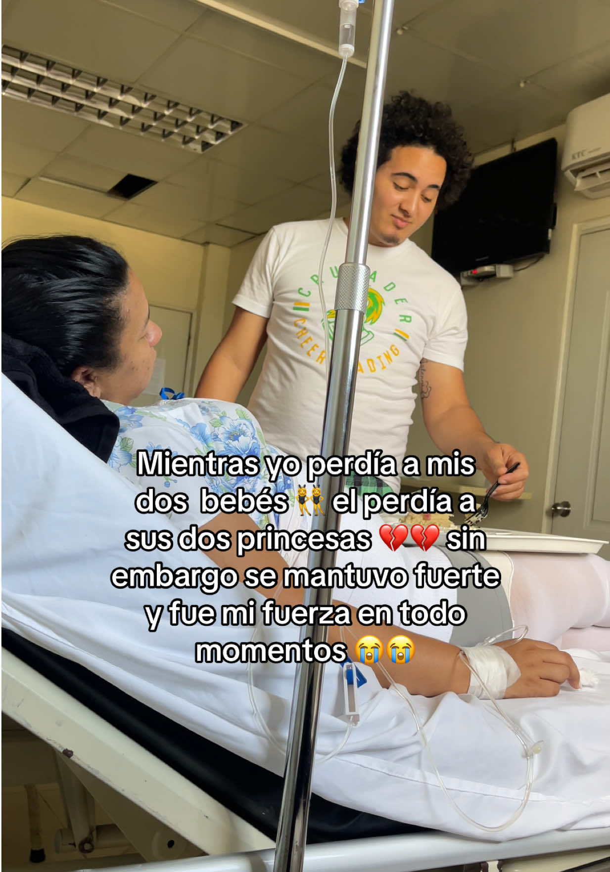 Se guardo todo su dolor solo por no verme mas mal 😭😭 #amor #parejas #bebe #tristeza  @oscarlin17 