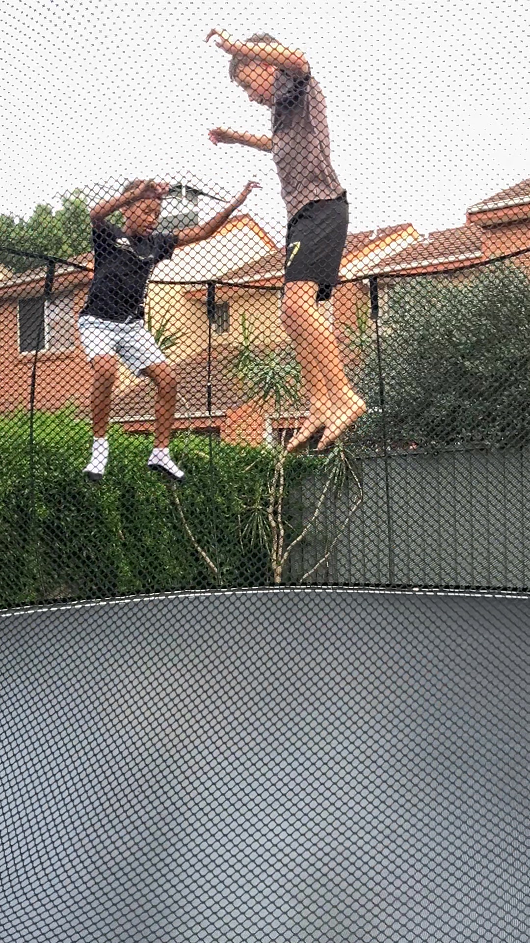 ???#fly #trampoline #crazy 